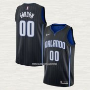 Aaron Gordon NO 00 Camiseta Orlando Magic Icon 2019-20 Negro