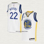 Andrew Wiggins NO 22 Camiseta Nino Golden State Warriors Association Blanco