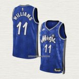 Brandon Williams NO 11 Camiseta Orlando Magic Classic 2023-24 Azul
