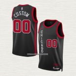 Camiseta Chicago Bulls Personalizada Ciudad 2023-24 Negro