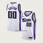 Camiseta Sacramento Kings Personalizada Association 2023-24 Blanco