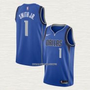 Dennis Smith NO 1 Camiseta Dallas Mavericks Icon Azul