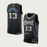 Jaren Jackson JR. NO 13 Camiseta Memphis Grizzlies Ciudad 2022-23 Negro