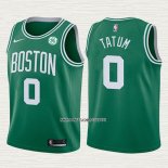 Jayson Tatum NO 0 Camiseta Nino Boston Celtics 2017-18 Verde