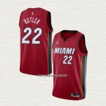Jimmy Butler NO 22 Camiseta Miami Heat Statement 2020-21 Rojo