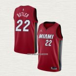 Jimmy Butler NO 22 Camiseta Miami Heat Statement 2020-21 Rojo
