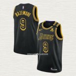 Kent Bazemore NO 9 Camiseta Los Angeles Lakers Mamba 2021-22 Negro