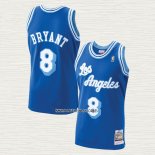 Kobe Bryant NO 8 Camiseta Los Angeles Lakers Mitchell & Ness 1996-97 Azul
