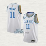 Malik Monk NO 11 Camiseta Los Angeles Lakers Classic 2022-23 Blanco