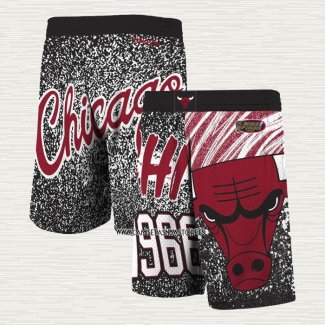 Pantalone Chicago Bulls Mitchell & Ness 1966 Negro