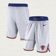 Pantalone New York Knicks 2017-18 Blanco