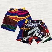 Pantalone Toronto Raptors Classic Rainbow Negro