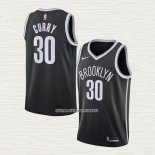 Seth Curry NO 30 Camiseta Brooklyn Nets Icon 2021-22 Negro