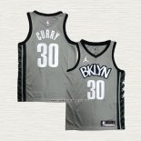 Seth Curry NO 30 Camiseta Brooklyn Nets Statement 2020 Gris