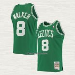 Antoine Walker NO 8 Camiseta Boston Celtics Hardwood Classics 2000-01 Verde