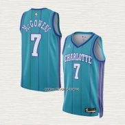 Bryce Mcgowens NO 7 Camiseta Charlotte Hornets Classic 2023-24 Verde