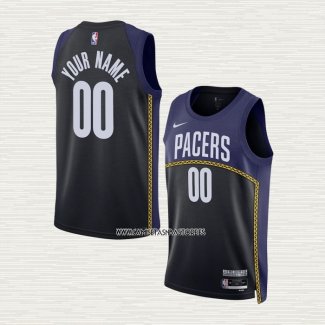 Camiseta Indiana Pacers Personalizada Ciudad 2022-23 Azul