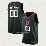 Camiseta Los Angeles Clippers Personalizada Statement Negro