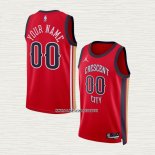 Camiseta New Orleans Pelicans Personalizada Statement 2023-24 Rojo