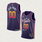 Camiseta Phoenix Suns Personalizada Ciudad 2023-24 Violeta