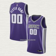 Camiseta Sacramento Kings Personalizada Icon Violeta