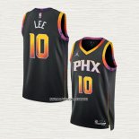 Damion Lee NO 10 Camiseta Phoenix Suns Statement 2022-23 Negro
