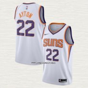 DeAndre Ayton NO 22 Camiseta Phoenix Suns Association 2019-20 Blanco