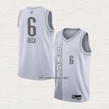 Gabriel Deck NO 6 Camiseta Oklahoma City Thunder Ciudad 2021-22 Blanco