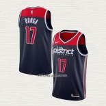 Isaac Bonga NO 17 Camiseta Washington Wizards Statement Edition Azul