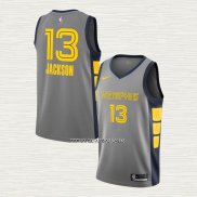 Jaren Jackson Jr. NO 13 Camiseta Memphis Grizzlies Ciudad Gris