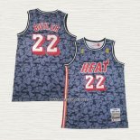 Jimmy Butler NO 22 Camiseta Miami Heat Mitchell & Ness 2019-20 Gris