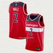 John Wall NO 2 Camiseta Washington Wizards Icon Rojo