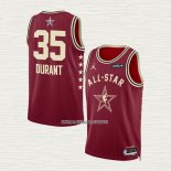 Kevin Durant NO 35 Camiseta Phoenix Suns All Star 2024 Rojo