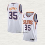 Kevin Durant NO 35 Camiseta Phoenix Suns Association Blanco