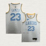 LeBron James NO 23 Camiseta Los Angeles Lakers Classic 2022-23 Blanco