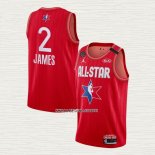 Lebron James NO 2 Camiseta Los Angeles Lakers All Star 2020 Rojo