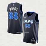 Markieff Morris NO 88 Camiseta Dallas Mavericks Ciudad 2023-24 Azul