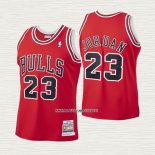 Michael Jordan NO 23 Camiseta Nino Chicago Bulls Mitchell & Ness 1997-98 Rojo