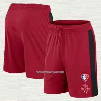 Pantalone Houston Rockets 75th Anniversary Rojo