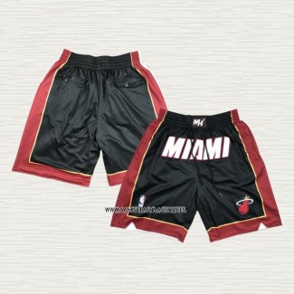 Pantalone Miami Heat Just Don Rojo Negro