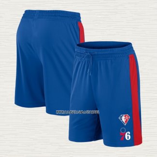 Pantalone Philadelphia 76ers 75th Anniversary Azul