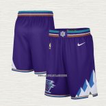 Pantalone Utah Jazz Classic 2022-23 Violeta