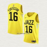 Simone Fontecchio NO 16 Camiseta Utah Jazz Icon 2022-23 Amarillo
