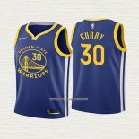 Stephen Curry NO 30 Camiseta Nino Golden State Warriors Icon 2019-20 Azul