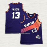 Steve Nash NO 13 Camiseta Phoenix Suns Retro Violeta