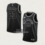 Zach Collins NO 23 Camiseta San Antonio Spurs Classic 2022-23 Negro