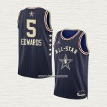 Anthony Edwards NO 5 Camiseta Minnesota Timberwolves All Star 2024 Azul