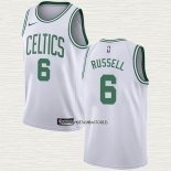 Bill Russell NO 6 Camiseta Boston Celtics Association Blanco