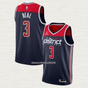 Bradley Beal NO 3 Camiseta Washington Wizards Statement 2020-21 Azul