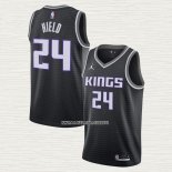 Buddy Hield NO 24 Camiseta Sacramento Kings Statement Negro